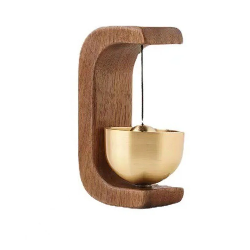 Japanese Wooden Wind Chimes Wireless Doorbell Entrance Door Bell Decorative Wind Bell for Home Opening Hanging Decorations 7