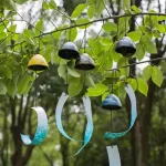 Retro Wind Chimes Outdoor Japanese Wind Campaigns Landscape Bell Garden Chime Decoration Wind Music Wall Decor Home Decor 풍경 3