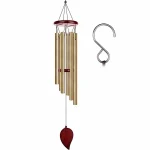 Good Luck Wind Chimes, 6 Tubes Bell Pendant For Home Decorations, Clear And Elegant Sound, Suitable For Indoor And Outdoor Use 4