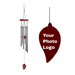 Personalized Wind Chimes, Customized Chimes for Indoor Outdoor Patio Porch Garden Decor Gift for Women Men Loved One 1