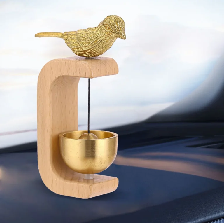 Japanese Wooden Wind Chimes Wireless Doorbell Entrance Door Bell Decorative Wind Bell for Home Opening Hanging Decorations 1