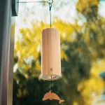 Bamboo Wind Chimes Set Outdoor Garden Decoration Yard Pendant Meditation Relaxation Chord Windbell Craft Music Aeolian Bells 5