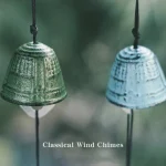 Retro Wind Chimes Outdoor Japanese Wind Campaigns Landscape Bell Garden Chime Decoration Wind Music Wall Decor Home Decor 풍경 5