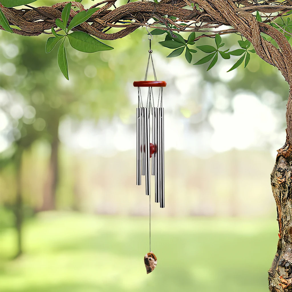 Personalized Wind Chimes, Customized Chimes for Indoor Outdoor Patio Porch Garden Decor Gift for Women Men Loved One 5