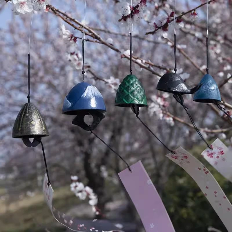 Retro Wind Chimes Outdoor Japanese Wind Campaigns Landscape Bell Garden Chime Decoration Wind Music Wall Decor Home Decor 풍경 1