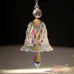 Rainbow Crystal Wind Chime Window Hanging Bell Glass Pendant Sun Catcher Christmas Decoration Home Decoration Garden Decoration 3