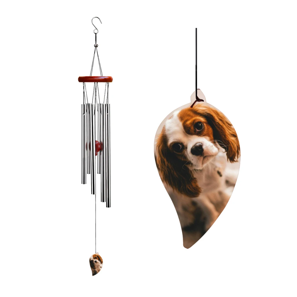 Personalized Wind Chimes, Customized Chimes for Indoor Outdoor Patio Porch Garden Decor Gift for Women Men Loved One 1