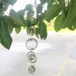3D Rotating Wind Chimes Tree Of Life Wind Spinner Bell For Home Decor Aesthetic Garden Hanging Decoration Outdoor Windchimes Set 2
