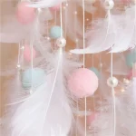 Dream Catcher Wind Chimes Art Chimes Girls Room Decorations Bedroom Pendant Accessories Bedroom Decoration Gift Handmade Feather 2