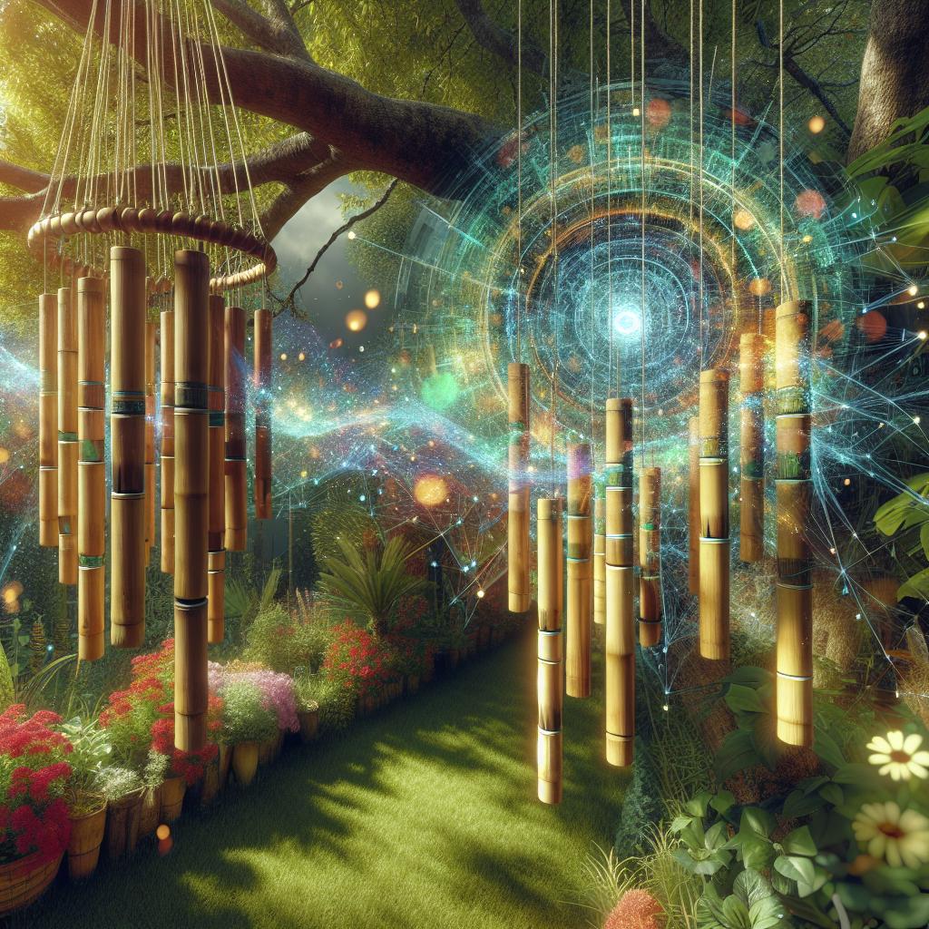 Bamboo Wind Chimes: Sustainable Garden Accents